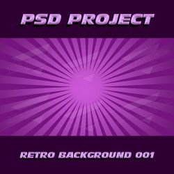 PSD Projekt - Hintergrund Retro 001