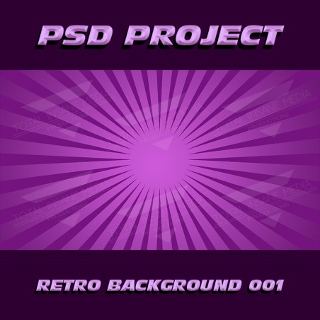 PSD Projekt - Hintergrund Retro 001