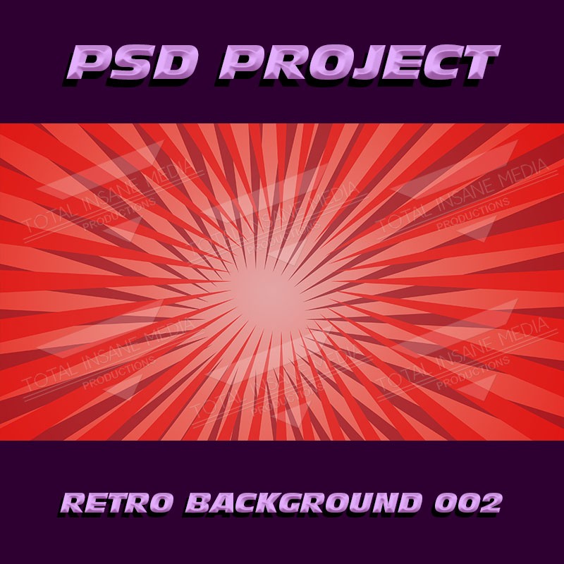 PSD Projekt - Hintergrund Retro 002