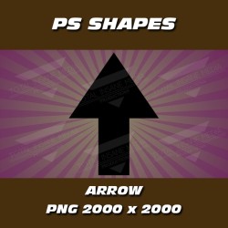 TIM-SOFTWARE-ADOBE-PHOTOSHOP-SHAPES-OBJEKTE-PFEILE-PFEIL-001