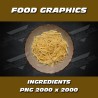 Bambusstreifen in Schale PNG – Freigestellte Grafik für Food Design & Rezept-Layouts